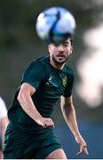 7 June 2023; Mikey Johnston during a Republic of Ireland training session at Calista Sports Centre in Antalya, Turkey. Photo by Stephen McCarthy/Sportsfile