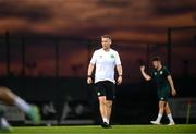 7 June 2023; Damien Doyle, head of athletic performance, during a Republic of Ireland training session at Calista Sports Centre in Antalya, Turkey. Photo by Stephen McCarthy/Sportsfile