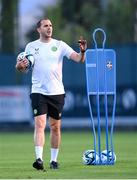 7 June 2023; Coach John O'Shea during a Republic of Ireland training session at Calista Sports Centre in Antalya, Turkey. Photo by Stephen McCarthy/Sportsfile