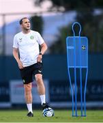 7 June 2023; Coach John O'Shea during a Republic of Ireland training session at Calista Sports Centre in Antalya, Turkey. Photo by Stephen McCarthy/Sportsfile