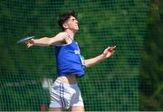 3 June 2023; Tom Feerick of Dungarvan CBS, Waterford, competes in the senior boys discus during the 123.ie All Ireland Schools' Track and Field Championships at Tullamore in Offaly. Photo by Sam Barnes/Sportsfile