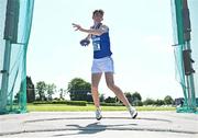 3 June 2023; Tom Feerick of Dungarvan CBS, Waterford, competes in the senior boys discus during the 123.ie All Ireland Schools' Track and Field Championships at Tullamore in Offaly. Photo by Sam Barnes/Sportsfile