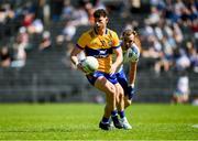 4 June 2023; Ronan Lanigan of Clare during the GAA Football All-Ireland Senior Championship Round 2 match between Monaghan and Clare at St Tiernach's Park in Clones, Monaghan. Photo by Daire Brennan/Sportsfile