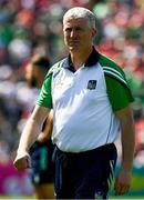 28 May 2023; Limerick manager John Keily ahead of the Munster GAA Hurling Senior Championship Round 5 match between Limerick and Cork at TUS Gaelic Grounds in Limerick. Photo by Daire Brennan/Sportsfile