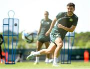 9 June 2023; Mikey Johnston during a Republic of Ireland training session at Calista Sports Centre in Antalya, Turkey. Photo by Stephen McCarthy/Sportsfile