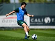 9 June 2023; Mikey Johnston during a Republic of Ireland training session at Calista Sports Centre in Antalya, Turkey. Photo by Stephen McCarthy/Sportsfile