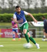 9 June 2023; Dave Webster of Bray Wanderers during the warm up before the SSE Airtricity Men's First Division match between Waterford and Bray Wanderers at RSC in Waterford. Photo by Michael P Ryan/Sportsfile