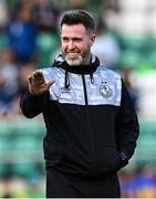 9 June 2023; Shamrock Rovers manager Stephen Bradley before the SSE Airtricity Men's Premier Division match between Shamrock Rovers and UCD at Tallaght Stadium in Dublin. Photo by Harry Murphy/Sportsfile