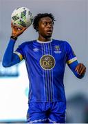 9 June 2023; Tunmise Sobowale of Waterford during the SSE Airtricity Men's First Division match between Waterford and Bray Wanderers at RSC in Waterford. Photo by Michael P Ryan/Sportsfile