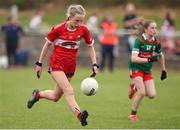10 June 2023; Action from the 2023 All-Ireland U14 Platinum Final match between Cork and Mayo at McDonagh Park in Nenagh, Tipperary. Photo by Michael P Ryan/Sportsfile