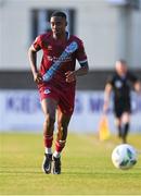 9 June 2023; Emmanuel Adegboyega of Drogheda United during the SSE Airtricity Men's Premier Division match between Drogheda United and St Patrick's Athletic at Weaver's Park in Drogheda, Louth. Photo by Tyler Miller/Sportsfile