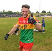 10 June 2023; Eric Molloy of Carlow after the Tailteann Cup Preliminary Quarter Final match between Carlow and New York at Netwatch Cullen Park in Carlow. Photo by Matt Browne/Sportsfile