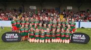 10 June 2023; The Mayo panel before the 2023 All-Ireland U14 Platinum Final match between Cork and Mayo at McDonagh Park in Nenagh, Tipperary. Photo by Michael P Ryan/Sportsfile