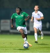 10 June 2023; Michael Obafemi during a Republic of Ireland training match at Calista Sports Centre in Antalya, Turkey. Photo by Stephen McCarthy/Sportsfile