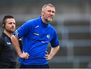 10 June 2023; Laois manager Billy Sheehan during the Tailteann Cup Preliminary Quarter Final match between Fermanagh and Laois at Brewster Park in Enniskillen, Fermanagh. Photo by David Fitzgerald/Sportsfile