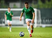10 June 2023; Jayson Molumby during a Republic of Ireland training match at Calista Sports Centre in Antalya, Turkey. Photo by Stephen McCarthy/Sportsfile
