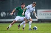 10 June 2023; James McClean and Matt Doherty, left, during a Republic of Ireland training match at Calista Sports Centre in Antalya, Turkey. Photo by Stephen McCarthy/Sportsfile