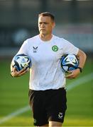 10 June 2023; Damien Doyle, head of athletic performance, during a Republic of Ireland training match at Calista Sports Centre in Antalya, Turkey. Photo by Stephen McCarthy/Sportsfile