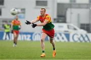 10 June 2023; Conor Doyle of Carlow during the Tailteann Cup Preliminary Quarter Final match between Carlow and New York at Netwatch Cullen Park in Carlow. Photo by Matt Browne/Sportsfile