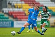 10 June 2023; Karen Duggan of Peamount United during the SSE Airtricity Women's Premier Division match between Shamrock Rovers and Peamount United at Tallaght Stadium in Dublin. Photo by Seb Daly/Sportsfile