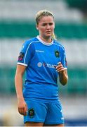10 June 2023; Erin McLoughlin of Peamount United during the SSE Airtricity Women's Premier Division match between Shamrock Rovers and Peamount United at Tallaght Stadium in Dublin. Photo by Seb Daly/Sportsfile