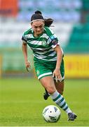 10 June 2023; Alannah McEvoy of Shamrock Rovers during the SSE Airtricity Women's Premier Division match between Shamrock Rovers and Peamount United at Tallaght Stadium in Dublin. Photo by Seb Daly/Sportsfile