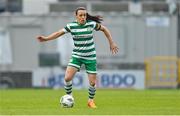 10 June 2023; Áine O'Gorman of Shamrock Rovers during the SSE Airtricity Women's Premier Division match between Shamrock Rovers and Peamount United at Tallaght Stadium in Dublin. Photo by Seb Daly/Sportsfile