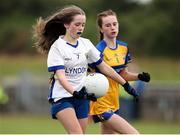 10 June 2023; Action from the 2023 All-Ireland U14 Bronze Final match between Clare and Wicklow at McDonagh Park in Nenagh, Tipperary. Photo by Michael P Ryan/Sportsfile