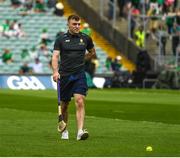 11 June 2023; Shane O'Donnell of Clare before the Munster GAA Hurling Championship Final match between Clare and Limerick at TUS Gaelic Grounds in Limerick. Photo by Daire Brennan/Sportsfile