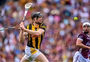 11 June 2023; Walter Walsh of Kilkenny shoots to score his side's second goal during the Leinster GAA Hurling Senior Championship Final match between Kilkenny and Galway at Croke Park in Dublin. Photo by Piaras Ó Mídheach/Sportsfile