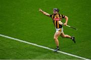 11 June 2023; Mikey Butler of Kilkenny celebrates after scoring his side's third goal during the Leinster GAA Hurling Senior Championship Final match between Kilkenny and Galway at Croke Park in Dublin. Photo by Seb Daly/Sportsfile