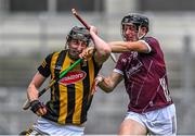 11 June 2023; David Blanchfield of Kilkenny in action against Conor Cooney of Galway during the Leinster GAA Hurling Senior Championship Final match between Kilkenny and Galway at Croke Park in Dublin. Photo by Harry Murphy/Sportsfile