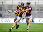 11 June 2023; David Blanchfield of Kilkenny in action against Conor Cooney of Galway during the Leinster GAA Hurling Senior Championship Final match between Kilkenny and Galway at Croke Park in Dublin. Photo by Harry Murphy/Sportsfile