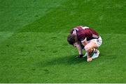 11 June 2023; Conor Whelan of Galway after his side's defeat in the Leinster GAA Hurling Senior Championship Final match between Kilkenny and Galway at Croke Park in Dublin. Photo by Seb Daly/Sportsfile