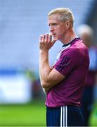11 June 2023; Galway manager Henry Shefflin before the Leinster GAA Hurling Senior Championship Final match between Kilkenny and Galway at Croke Park in Dublin.  Photo by Piaras Ó Mídheach/Sportsfile