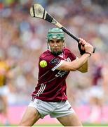 11 June 2023; Evan Niland of Galway during the Leinster GAA Hurling Senior Championship Final match between Kilkenny and Galway at Croke Park in Dublin. Photo by Stephen Marken/Sportsfile