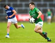 10 June 2023; Luke Flanagan of Fermanagh during the Tailteann Cup Preliminary Quarter Final match between Fermanagh and Laois at Brewster Park in Enniskillen, Fermanagh. Photo by David Fitzgerald/Sportsfile