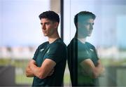 13 June 2023; Callum O’Dowda poses for a portrait during a Republic of Ireland media session at Calista Sports Centre in Antalya, Turkey. Photo by Stephen McCarthy/Sportsfile