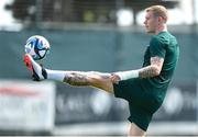 13 June 2023; James McClean during a Republic of Ireland training session at Calista Sports Centre in Antalya, Turkey. Photo by Stephen McCarthy/Sportsfile