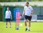 13 June 2023; Coach John O'Shea during a Republic of Ireland training session at Calista Sports Centre in Antalya, Turkey. Photo by Stephen McCarthy/Sportsfile