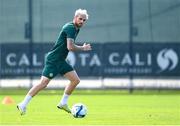 13 June 2023; Troy Parrott during a Republic of Ireland training session at Calista Sports Centre in Antalya, Turkey. Photo by Stephen McCarthy/Sportsfile