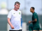 13 June 2023; Manager Stephen Kenny during a Republic of Ireland training session at Calista Sports Centre in Antalya, Turkey. Photo by Stephen McCarthy/Sportsfile