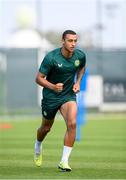13 June 2023; Adam Idah during a Republic of Ireland training session at Calista Sports Centre in Antalya, Turkey. Photo by Stephen McCarthy/Sportsfile