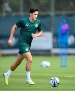 13 June 2023; Jamie McGrath during a Republic of Ireland training session at Calista Sports Centre in Antalya, Turkey. Photo by Stephen McCarthy/Sportsfile