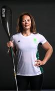 14 June 2023; Sprint canoer Jenny Egan poses for a portrait during the European Games team day for Team Ireland – Krakow 2023 at Crowne Plaza Hotel in Blanchardstown, Dublin. Photo by Ramsey Cardy/Sportsfile