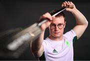 14 June 2023; Slalom canoer Robert Hendrick poses for a portrait during the European Games team day for Team Ireland – Krakow 2023 at Crowne Plaza Hotel in Blanchardstown, Dublin. Photo by Ramsey Cardy/Sportsfile