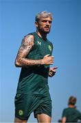 14 June 2023; Troy Parrott during a Republic of Ireland training session at Calista Sports Centre in Antalya, Turkey. Photo by Stephen McCarthy/Sportsfile