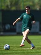 14 June 2023; Darragh Lenihan during a Republic of Ireland training session at Calista Sports Centre in Antalya, Turkey. Photo by Stephen McCarthy/Sportsfile