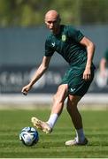14 June 2023; Will Smallbone during a Republic of Ireland training session at Calista Sports Centre in Antalya, Turkey. Photo by Stephen McCarthy/Sportsfile