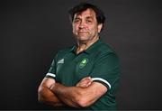 14 June 2023; IRFU performance director David Nucifora poses for a portrait during the European Games team day for Team Ireland – Krakow 2023 at the Crowne Plaza Hotel in Blanchardstown, Dublin. Photo by Harry Murphy/Sportsfile